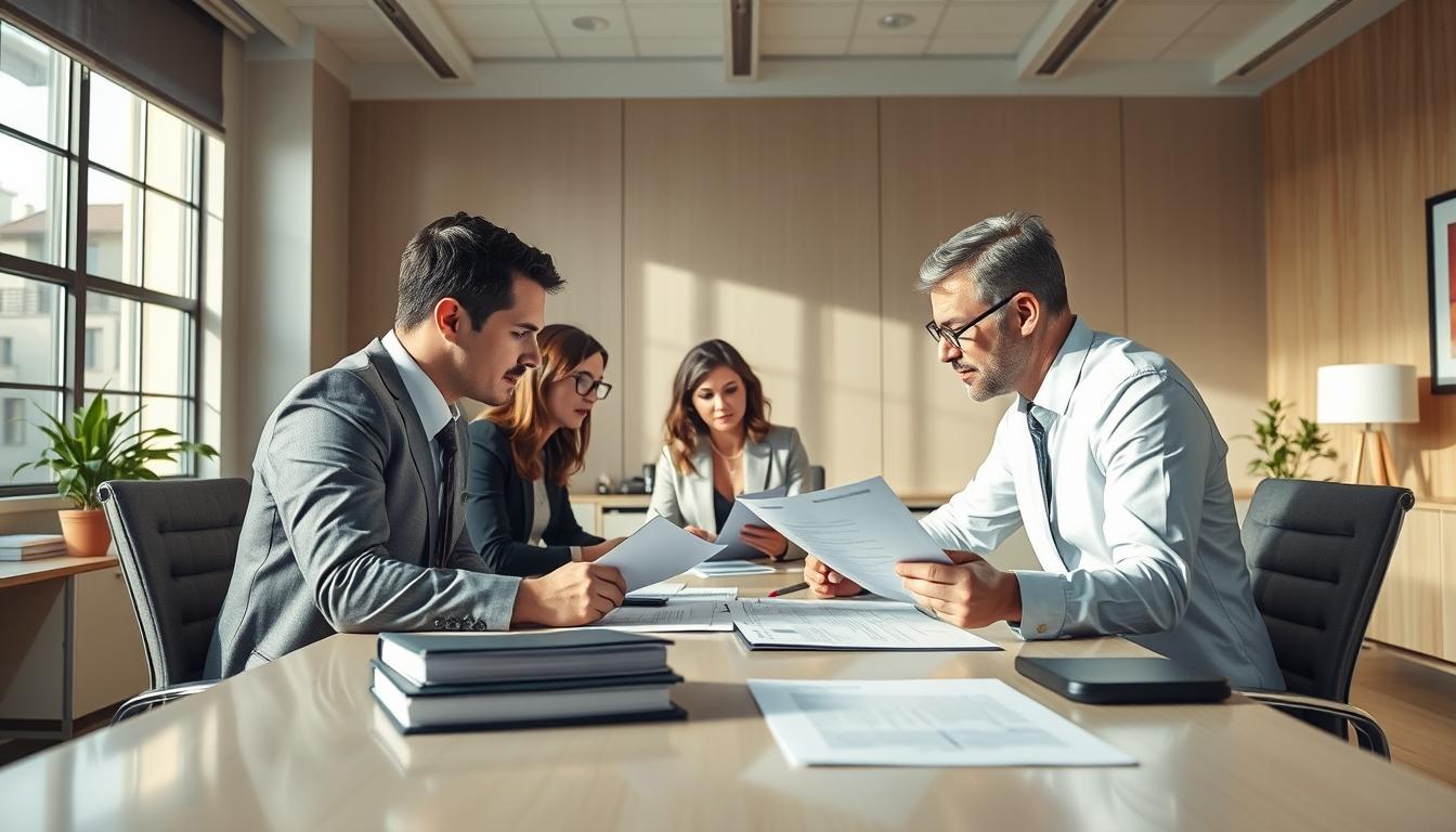 Property settlement documents and transfer review